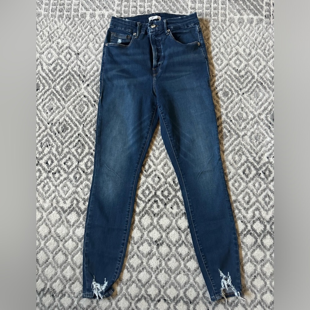 Good American jeans, like new, size 8
